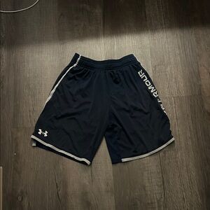 Under Armour Men's Dark Blue Athletic Shorts